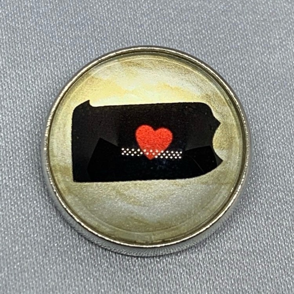 💗Pennsylvania - Ginger Snaps & Co. Snap Button Charm